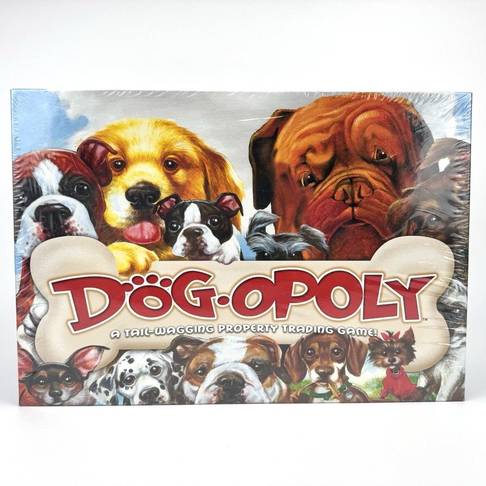 Dog-Opoly By Late For The Sky Games Monopoly Game Made in USA New And Sealed