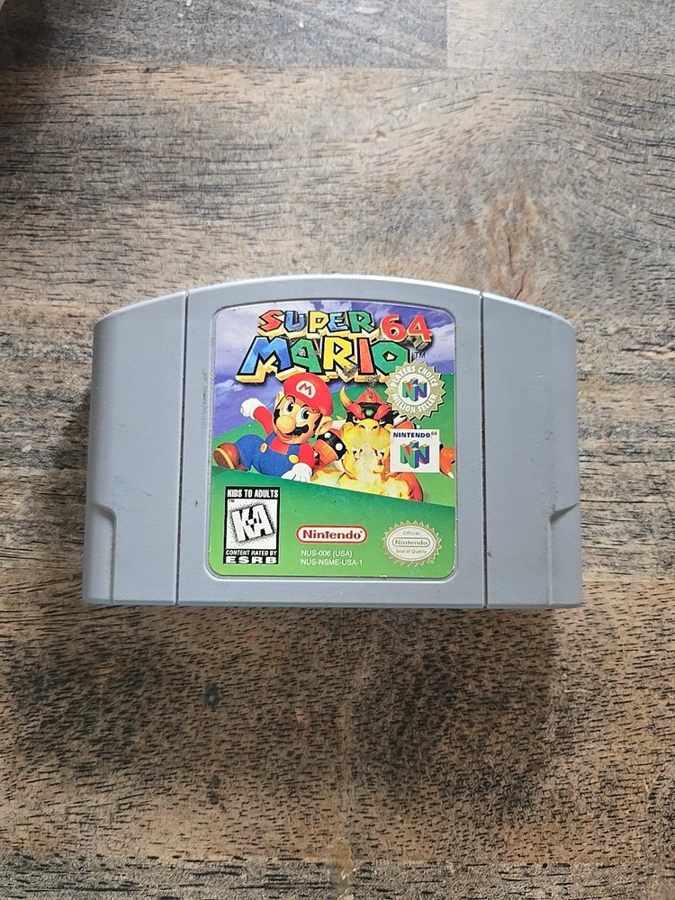 Super Mario 64 Nintendo 64 N64 US Version NTSC