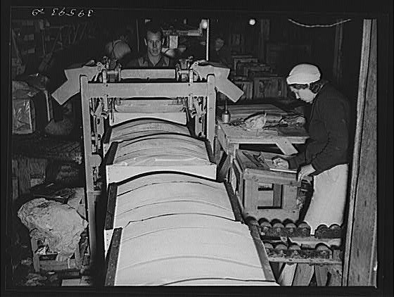 Canyon County Idaho 1941 Crates of Lettuce Ready for Shipment Farm Life