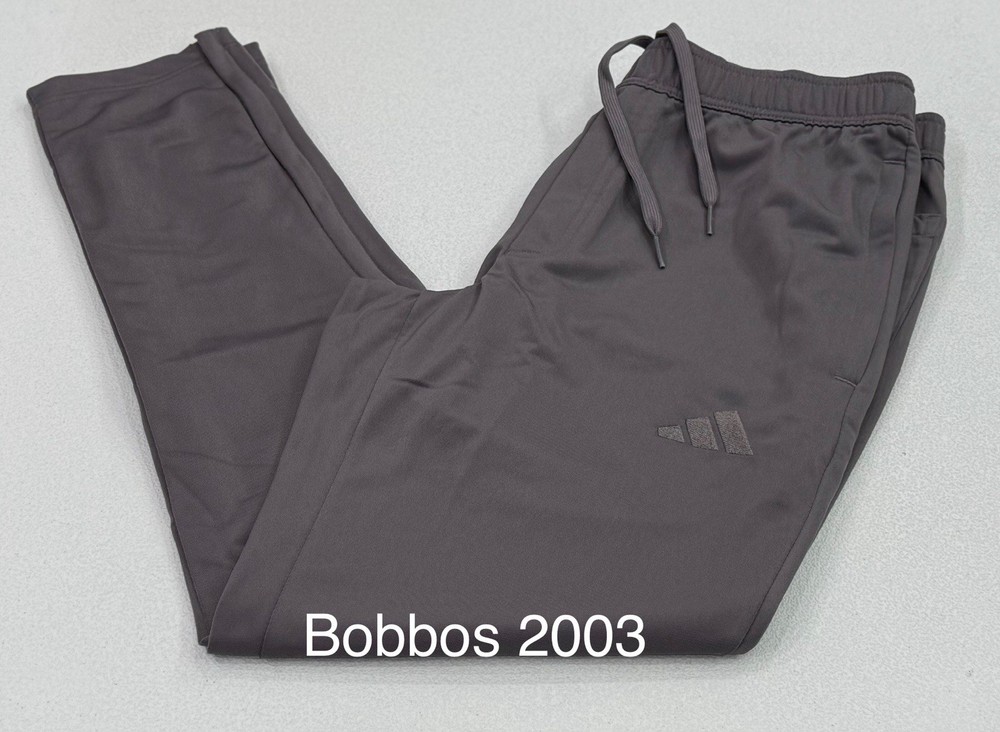 Adidas Men's Tricot Pants, Gray, Size M