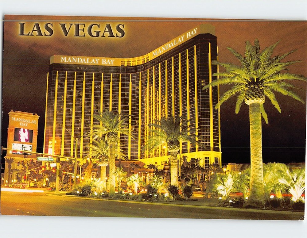 Postcard Mandalay Bay Las Vegas Nevada USA
