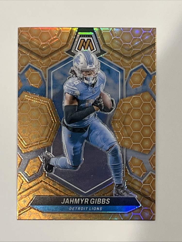 2024 Panini Mosaic Honeycomb Prizm Jahmyr Gibbs #73
