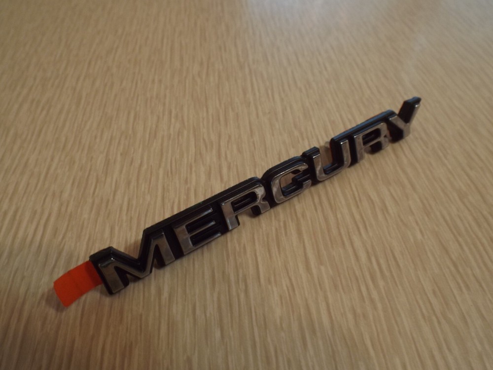 NOS 1979-1986 Mercury Capri RS ASC McLaren 79A Authentic Grill Emblem