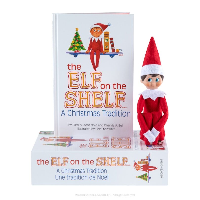 Elf On The Shelf English Box Set, Boy Light