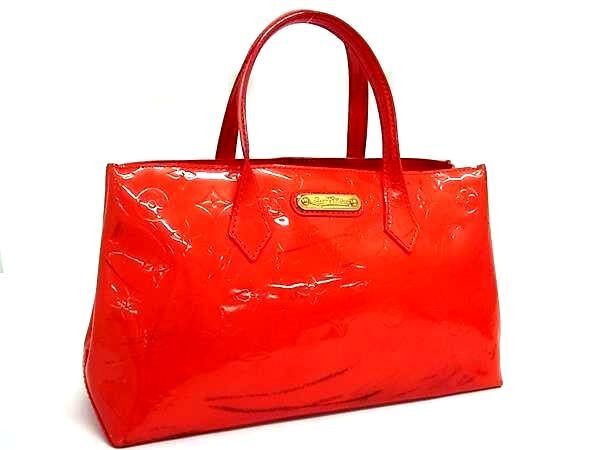 Louis Vuitton Monogram Vernis Wilshire PM Patent Leather Tote Bag M91723 352055
