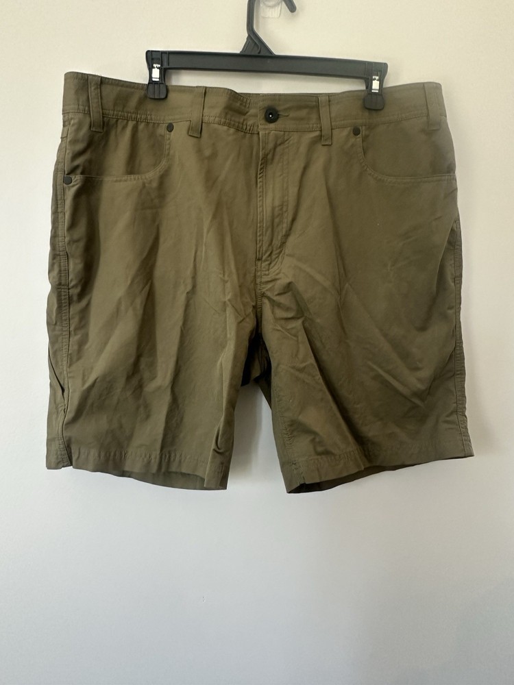 Orvis Men’s Green Hiking Shorts Size 38 Inseam 8
