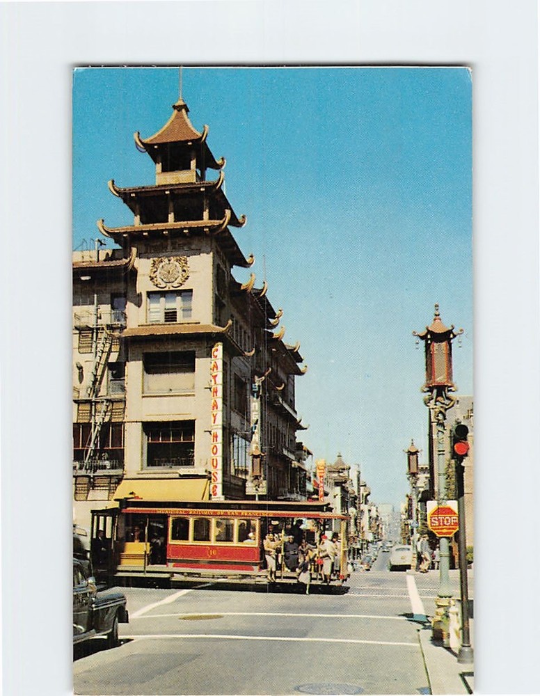 Postcard Chinatown San Francisco California USA