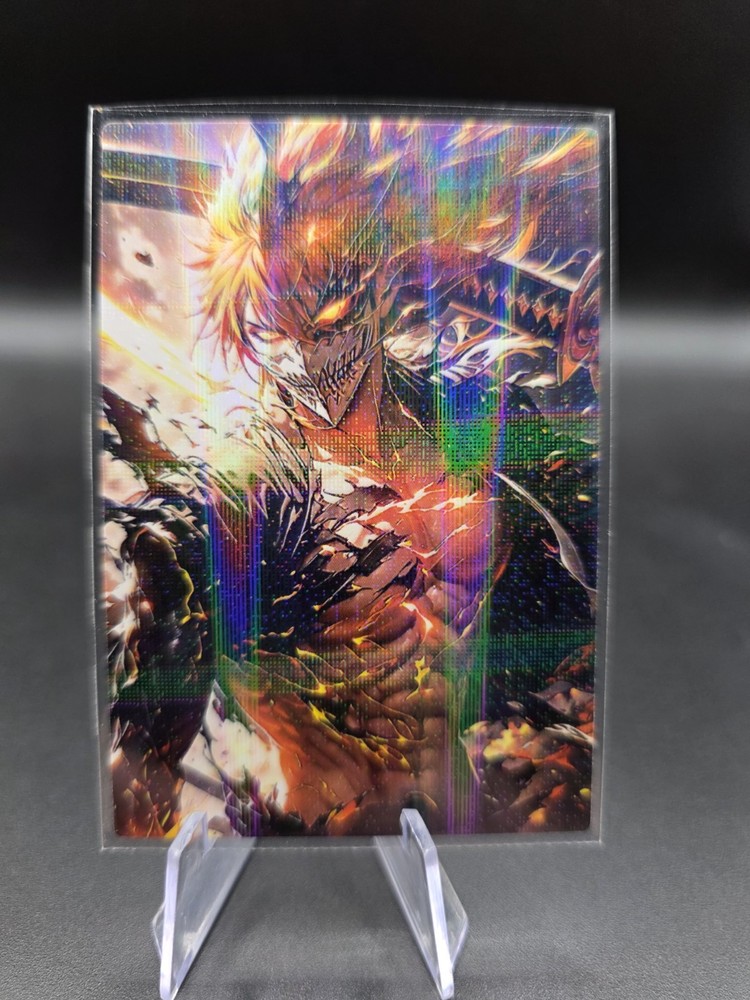 Ichigo Kurosaki Holographic Anime Collectible Trading Card