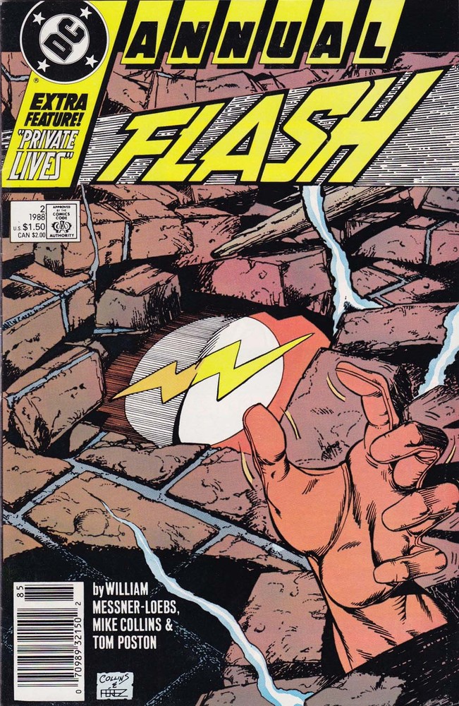 Flash Annual #2 VF Newsstand Edition - DC Comics by William Messner-Loebs