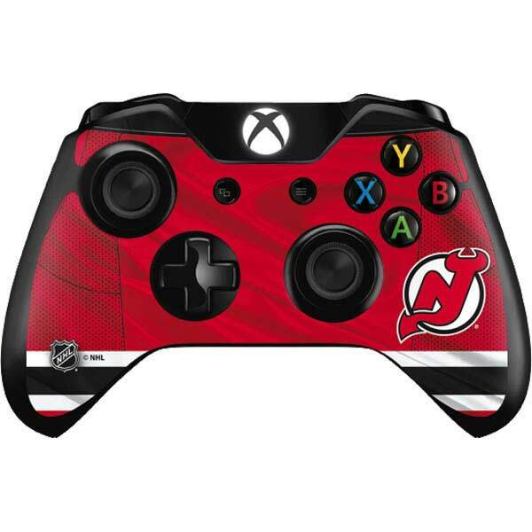 NHL New Jersey Devils Xbox One Controller Skin - New Jersey Devils Home Jersey