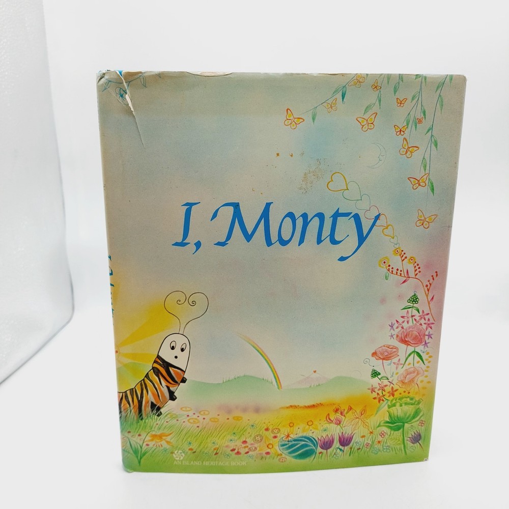 I, Monty by Dr. Marcus Bach 1977 1st Edition HC DJ READ Signed