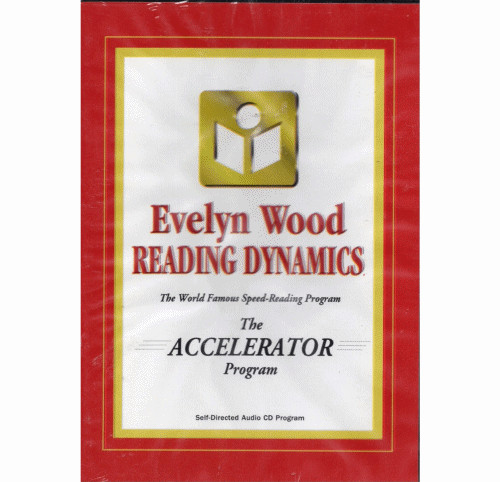 Evelyn Woods Speed-Reading Dynamics The Accelerator Program CD 6-Disc Set NEW