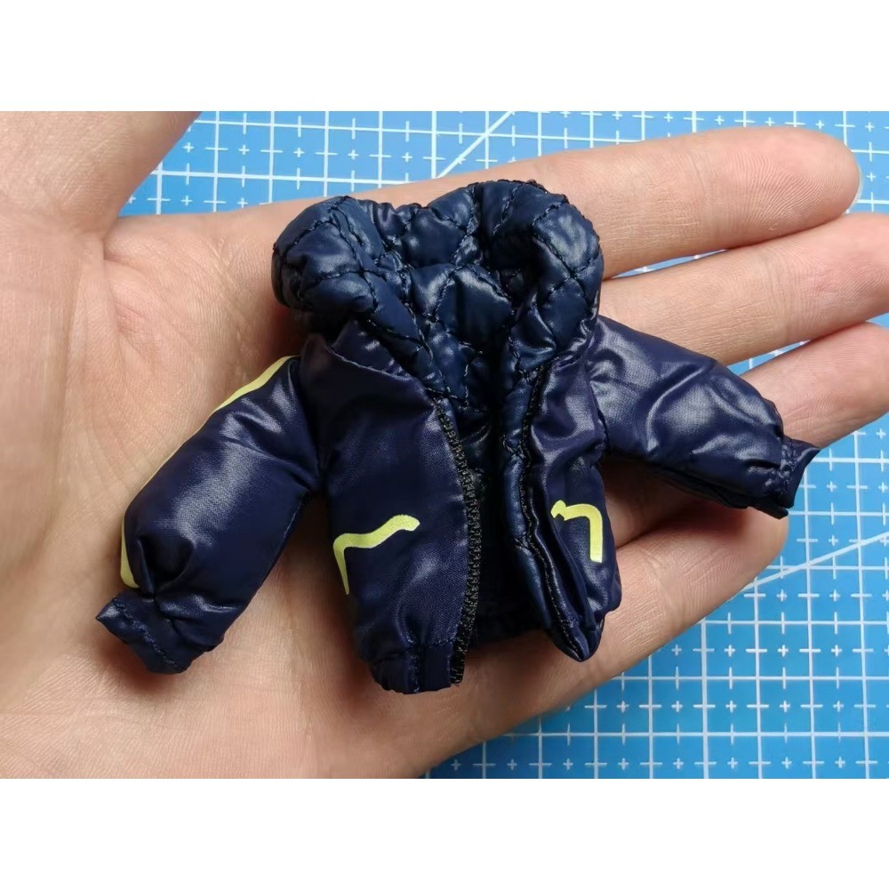 1/12 Scale Down Jacket Coat Top Clothes Model For 6