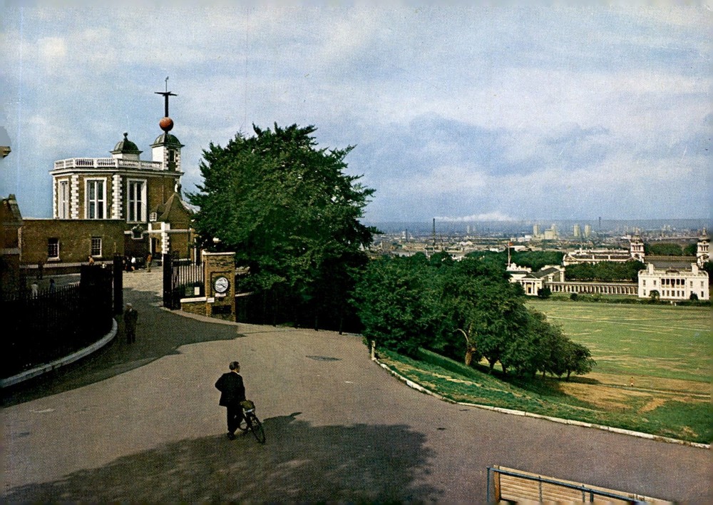 Old Royal Observatory, National Maritime Museum, Greenwich Park, Postcard