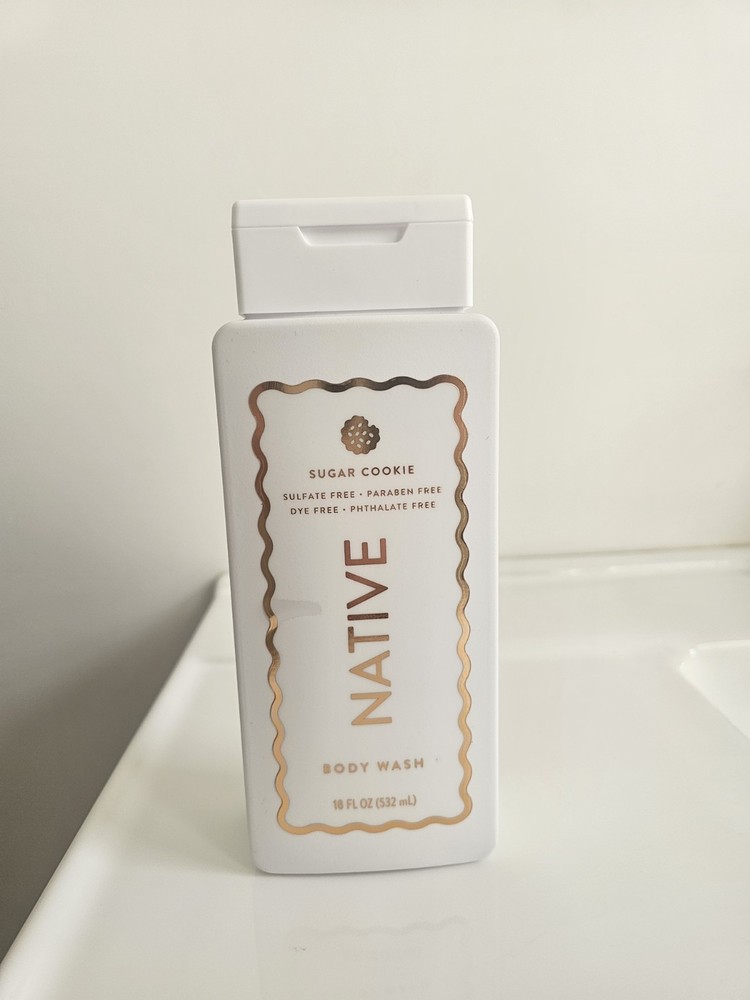 Native Sugar Cookie Body Wash 18 fl oz Limited Edition New