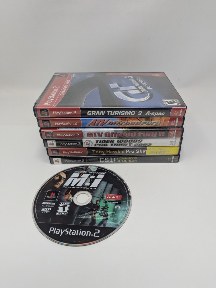 PlayStation 2, PS2, Games, Lot of 7