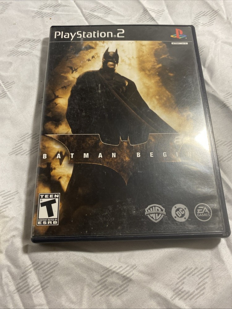 PS2 Batman Begins (Sony PlayStation 2, 2005) No Manual/Untested