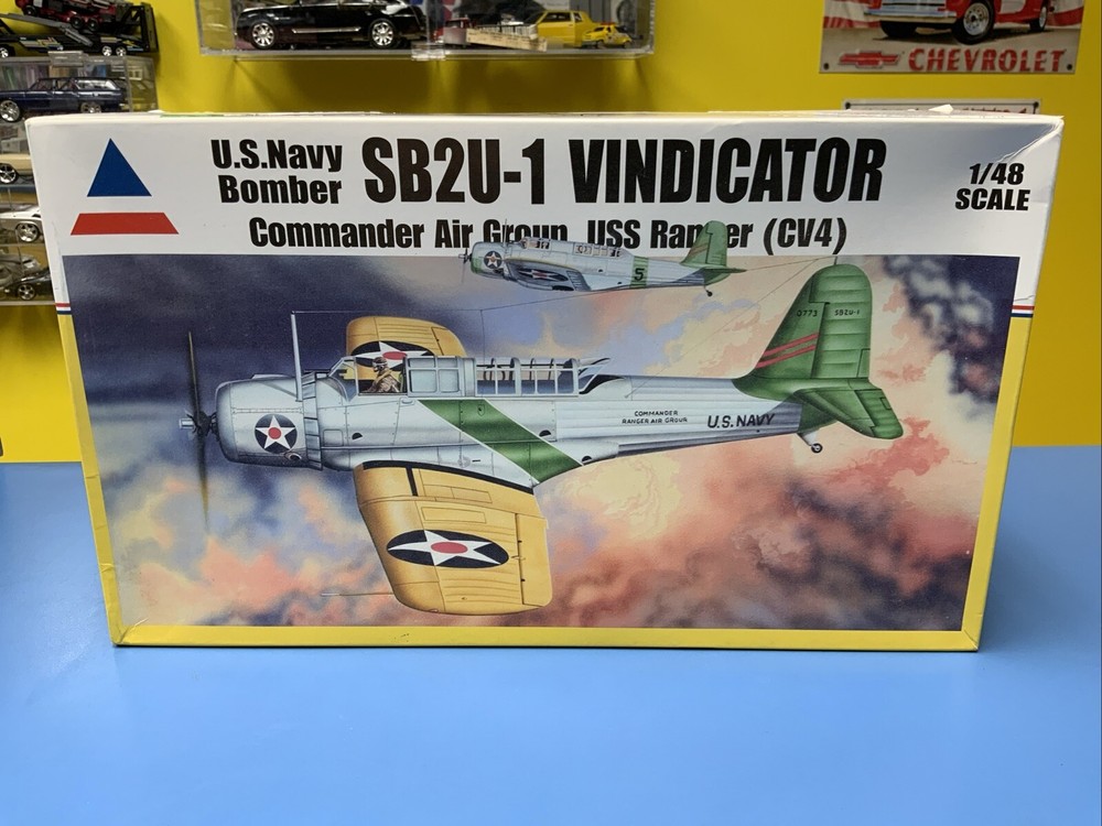 Accurate Miniatures U.S. NAVY BOMBER  SB2U-1 Vindicator USS Ranger  (CV4)-image