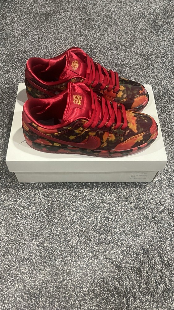 Size 10 - Nike The Wizard of Oz x Dunk SB Low Poppy Field *In Hand Fast Shipping