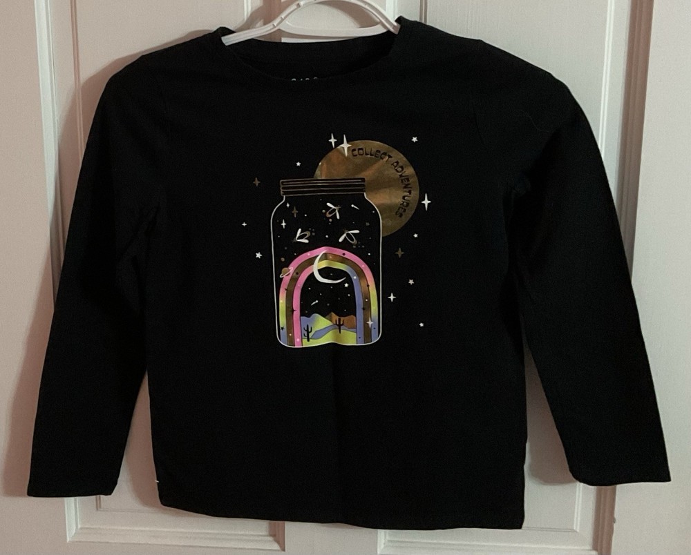 Cat & Jack  Girls Long Sleeve Shirt Size M (7/8)