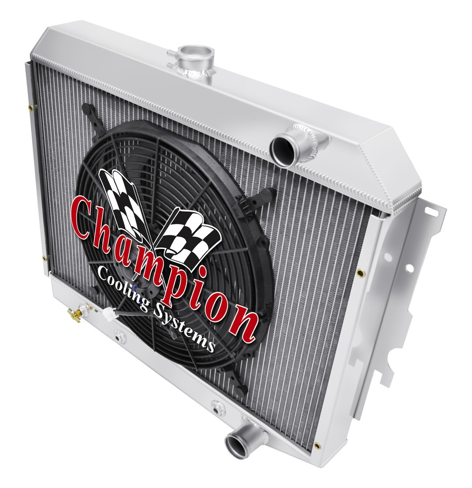 Ace Champion 4 Row Radiator W/ 16