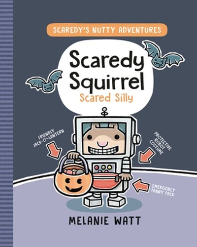 Scaredy Squirrel Scared Silly: (A Graphic Novel) by Melanie Watt: New