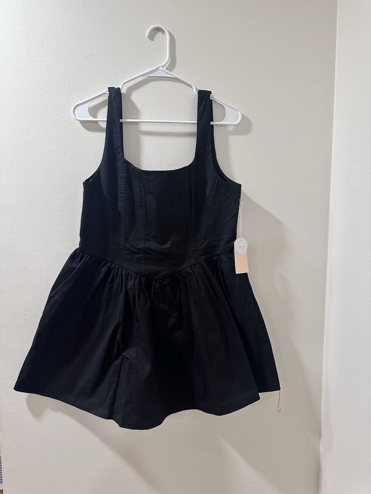 Blashe Women’s Bodycon Dress Size L BlACK  Stretch Sleeveless