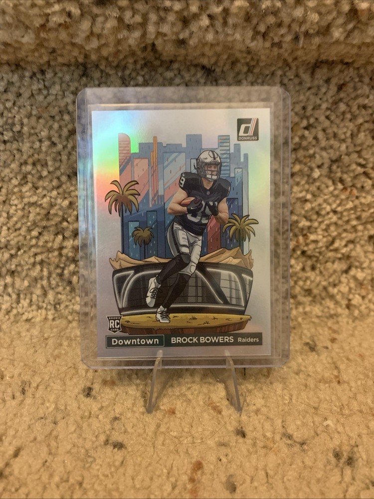 2024 Panini Donruss - Downtown! Brock Bowers #17 (RC)