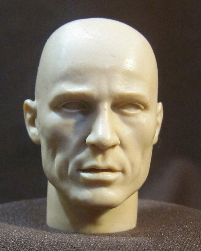 CMD-51 CUSTOM RESIN UNPAINTED HEAD SCULPT Action figures 1/6 Scale