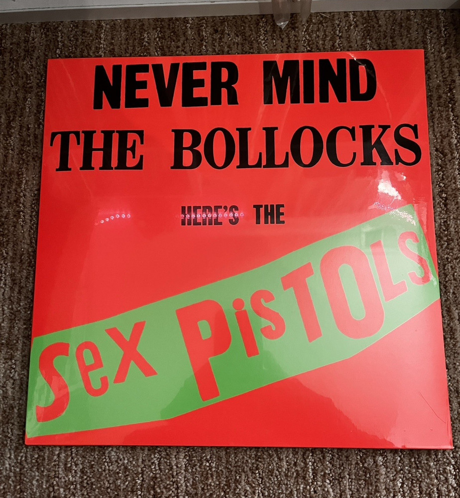 Sex Pistols Never Mind the Bollocks Virgin Punk 1977 Vinyl LP