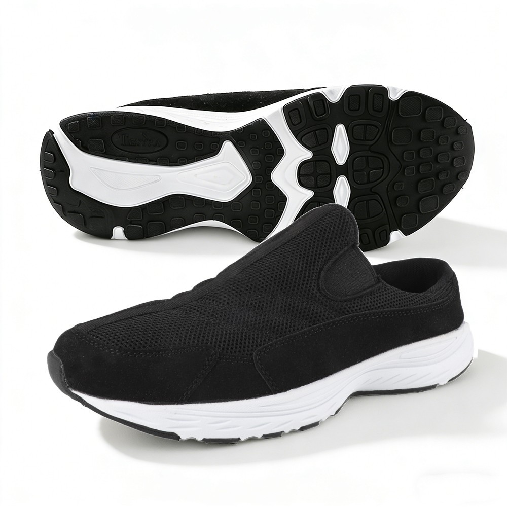 Tiestra Slip On Mule Shoes Comfortable Mesh Walking Sneaker Casual Shoes