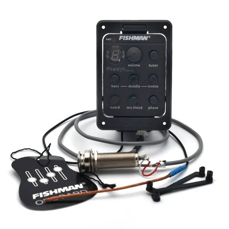New Blend Preamp Acoustic Guitar Equalizer Tuner Pickup For Fishman 301 Presys