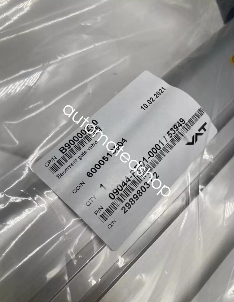 09044-PE01-0001/53949  VAT Manual Gate Valve new via FedEx or DHL