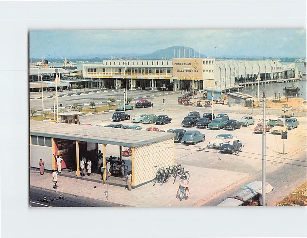 Postcard Ferry Terminal Building Penang Malaysia
