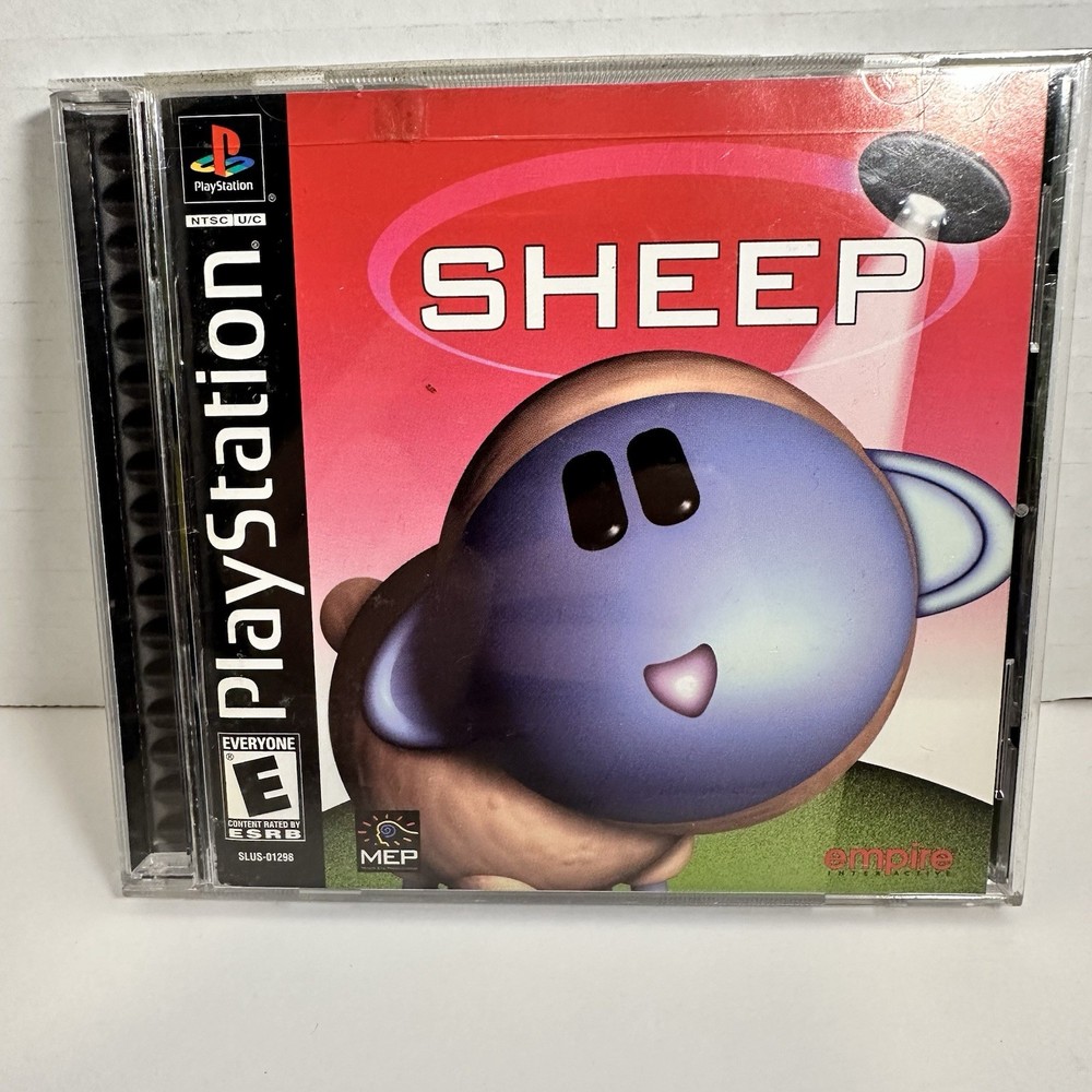 Sheep (Sony PlayStation 1, PS1 2000) CIB Complete  Tested Works Rare