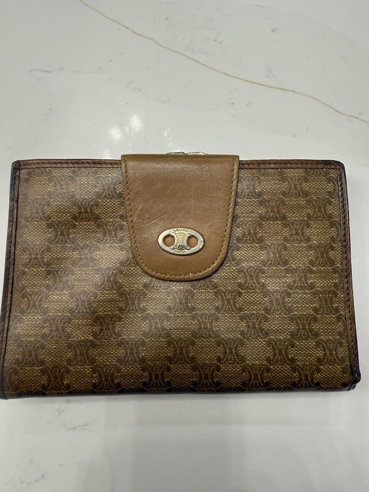 Celine Vintage Macadam Bifold Wallet