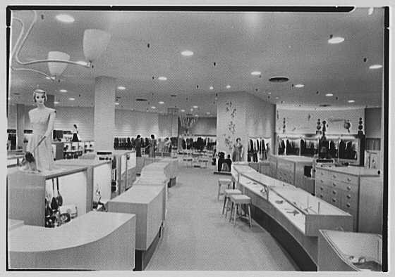 Lord & Taylor Westchester NY 1948 Sportswear Department Store Interior