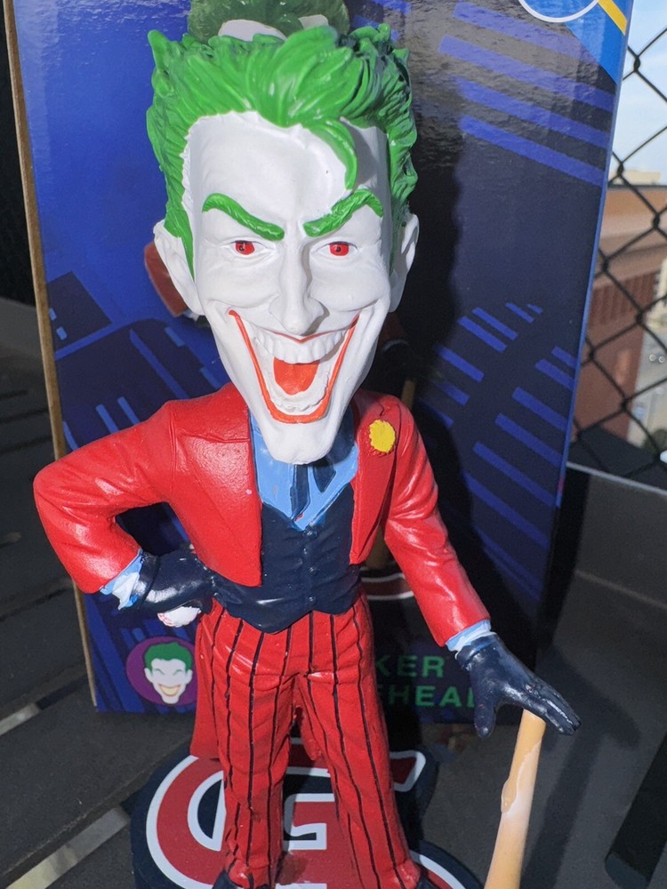 ST. LOUIS CARDINALS JOKER BOBBLEHEAD 9-18-24 DC COMICS THEME NIGHT BRAND NEW!