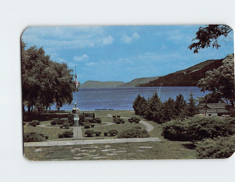 Postcard Otsego Lake Cooperstown New York USA