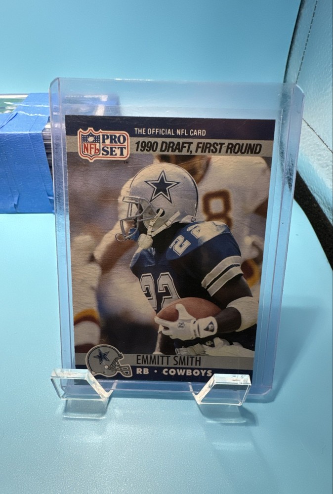 1990 Pro Set - Draft Emmitt Smith #685 (RC)