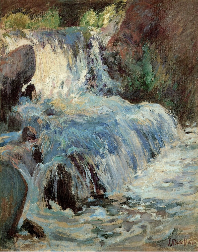 Decor Nature POSTER. River flow view. Home Shop Wall Art.Poetic design. 1626