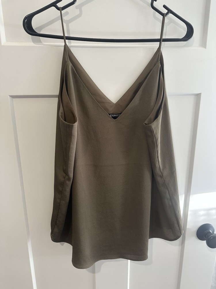 Express Women’s Large Green Tank Top