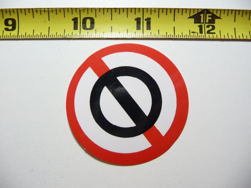 No Jewelry Allowed Decal Sticker for Workplaces