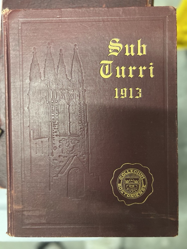 Boston College Original First Edition Yearbook 1913 Sub Turri Rare