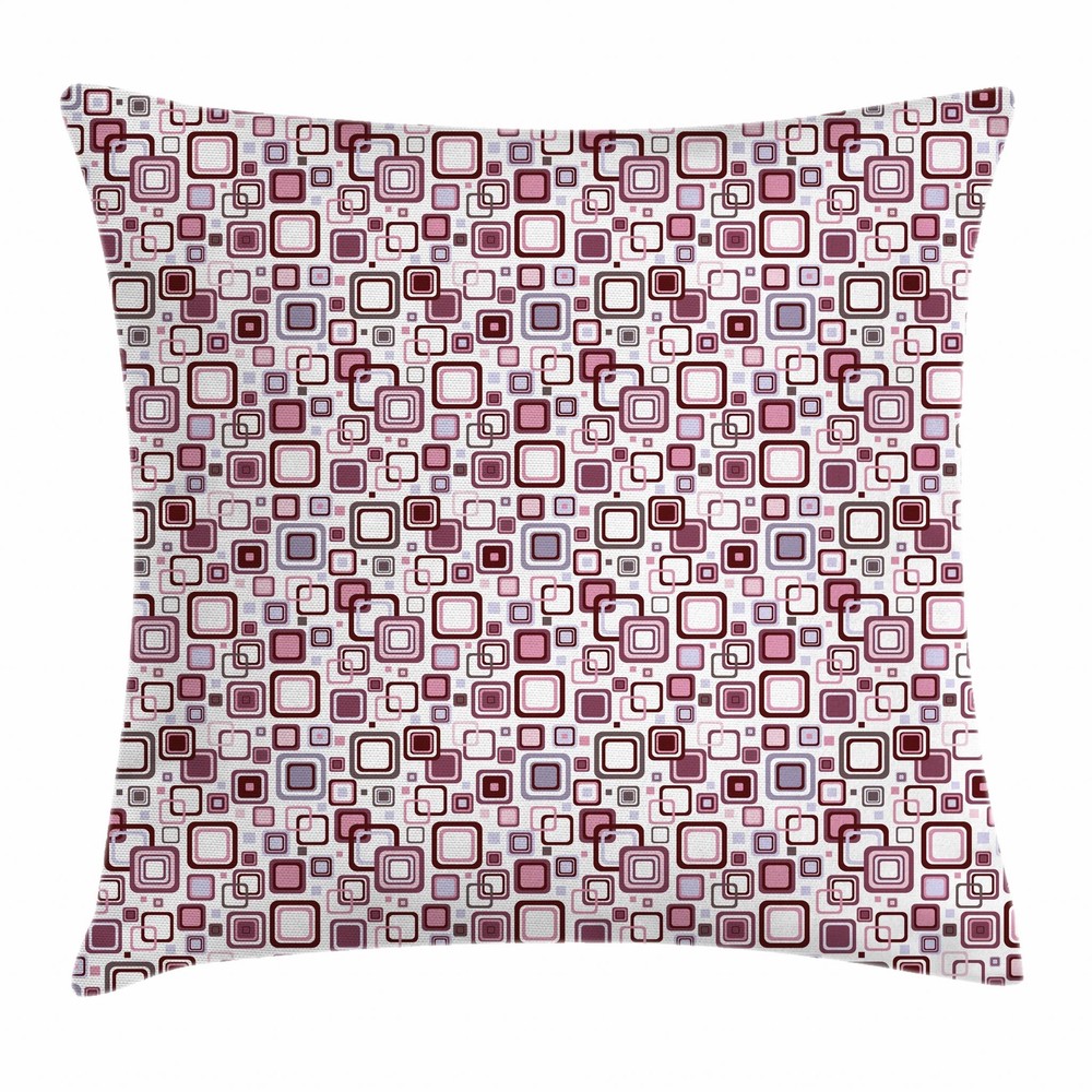 Abstract Geometry Cushion Covers for Home Decor by Ambesonne Available in 8 Sizes-image