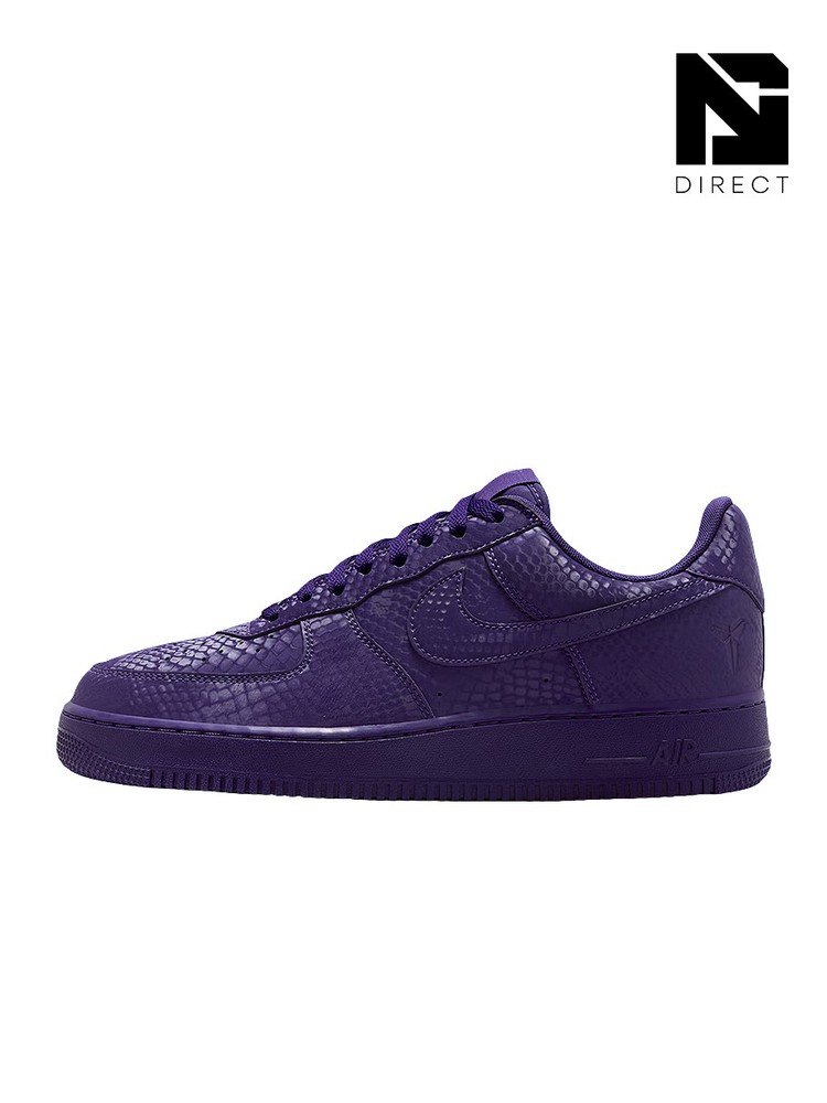 Brand New Nike Kobe Bryant x Air Force 1 Low Court Purple IB0018 500 Men Size