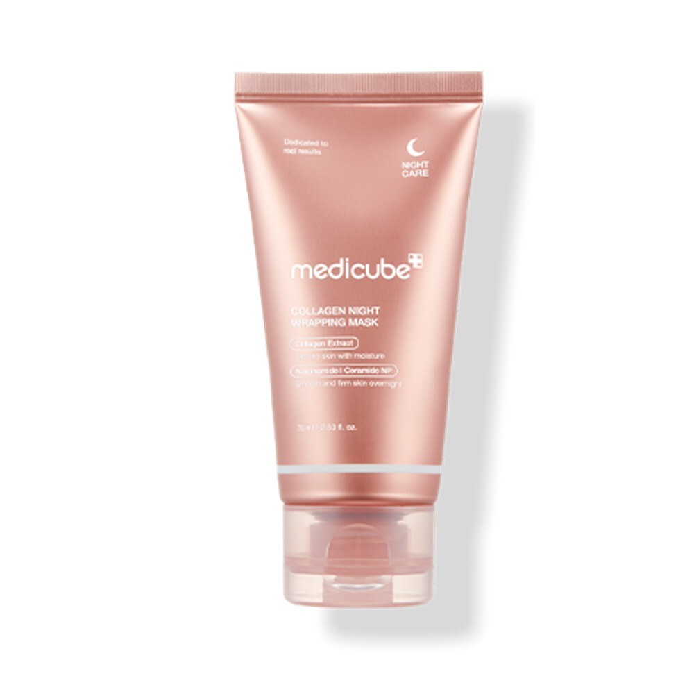MEDICUBE Collagen Night Wrapping Peel Off Mask 2.5 oz K-Beauty Anti-Aging Skincare
