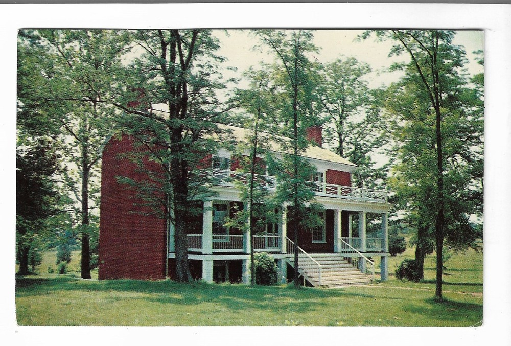 VTG Post Card The McLean House Where General Lee Surrendered - Appomattox, VA