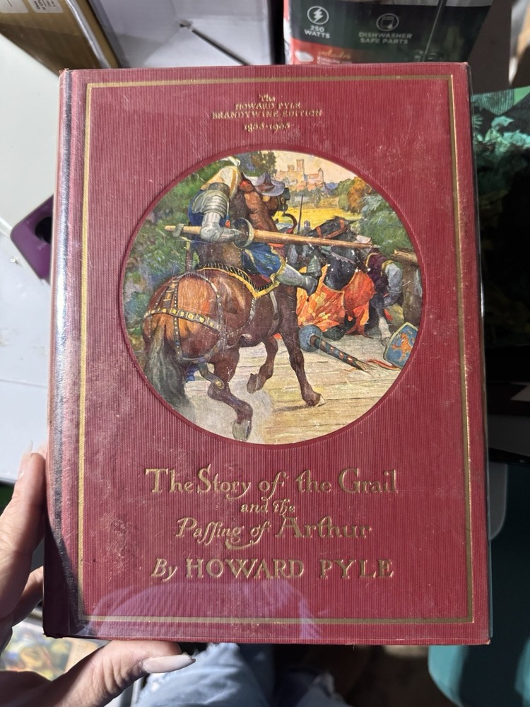 Vintage 1933 Howard Pyle The Story of Grail And The Paffling