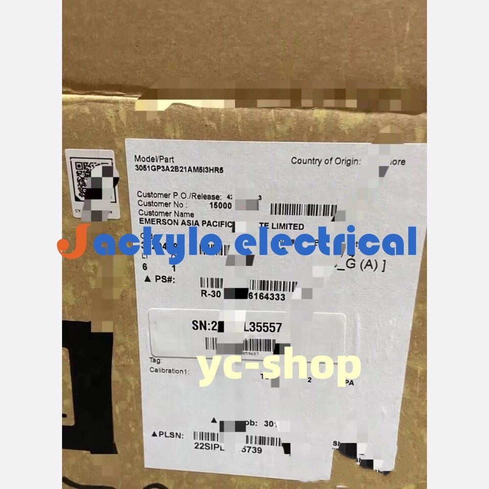 New ROSEMOUNT 3051GP3A2B21AM5I3HR5 Pressure transmitter Fast shipping via